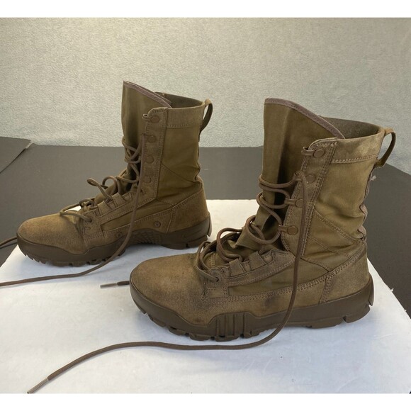 Nike SFB Field Leather Tactical Boots Coyote Brown Size Men's
